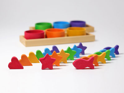 虹のソーティングシェイプ | 遊びとおもちゃの専門店 krtek select 