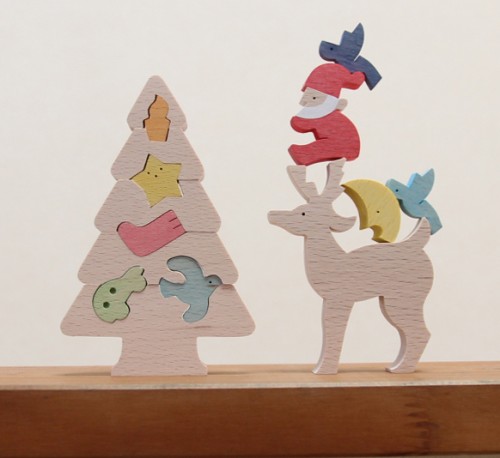 組み木のクリスマス | 遊びとおもちゃの専門店 krtek select toys
