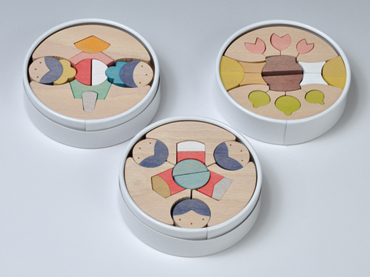 KH410銀杏円びな三段飾り