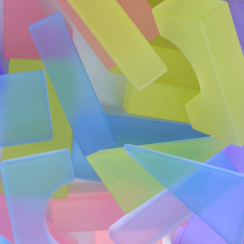 Dusymaデュシマ社 アクリルブロック積木：Lumiブロック